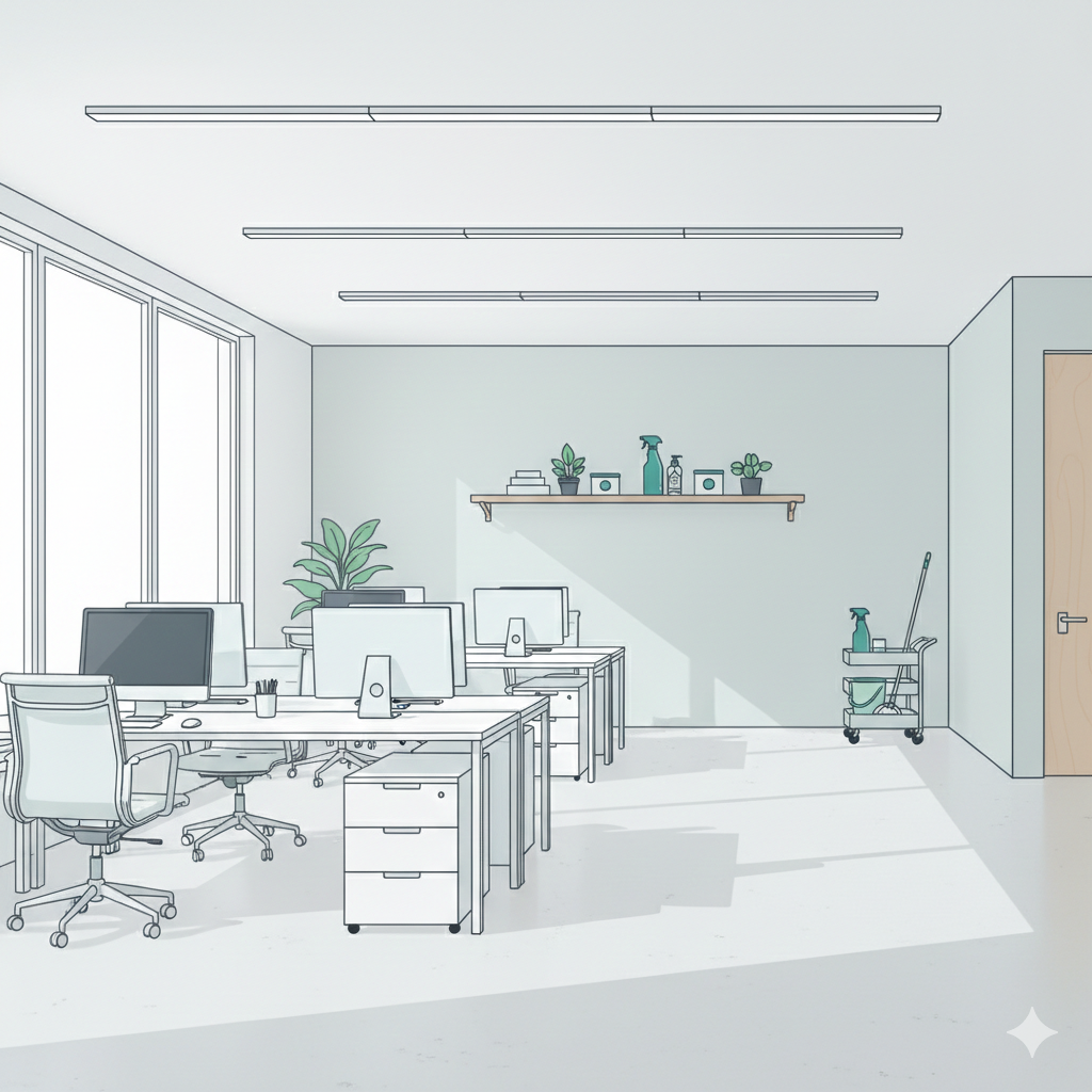 Клининг для офисов и коммерческих объектов